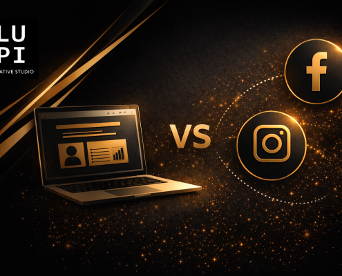 preciso de um site ou só redes sociais são suficientes