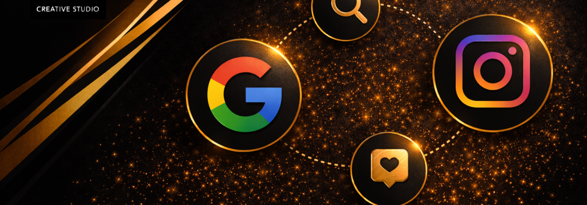 como posicionar minha empresa no google e no instagram